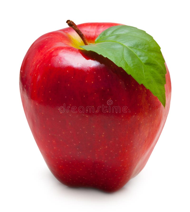 Fruit rouge de pomme photo libre de droits Fruit rouge de pomme photo libre de droits