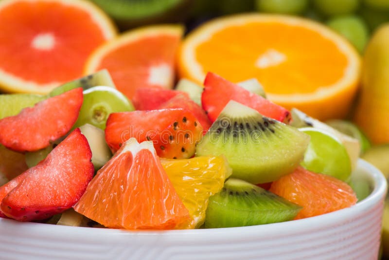 Fruit salad for healthy stock image. Image of strawberry 79930815