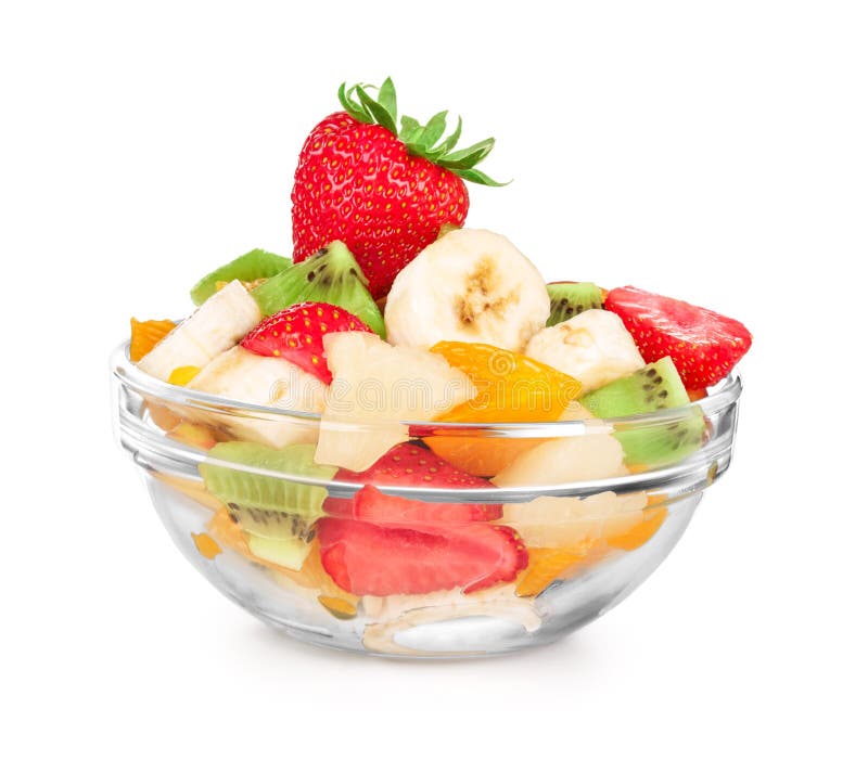 Fruit salad in take away cup