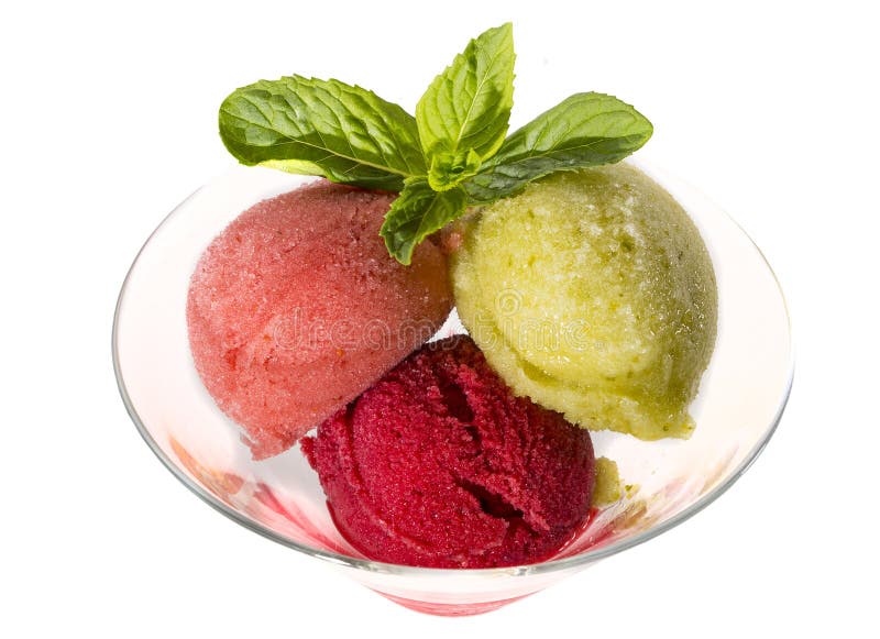 Fruit sorbet