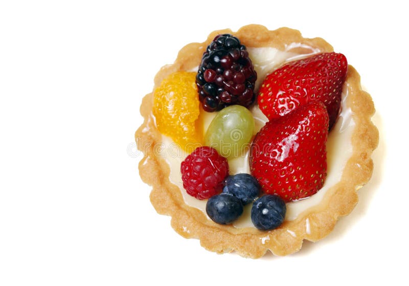 Fruit Tart stock photo. Image of blueberries, tart, white 34587832