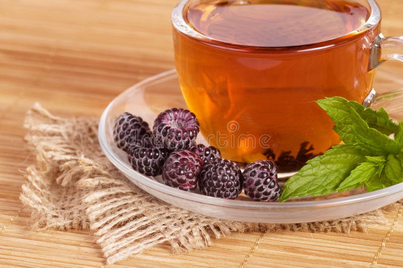 Black chokeberry tea stock image. Image of apple, berries 20683939