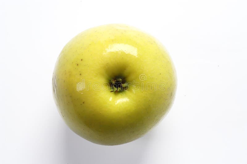 Fruit, Une Vue Jaune De Pomme D&rsquo;en Haut Photo stock - Image du above