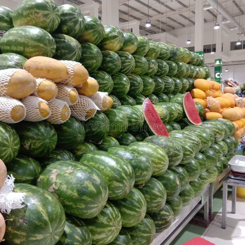 Fruit and Vegetables Market in Dubai UAE Stock Photo Image of plant