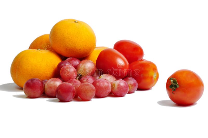 Fruit with vitamin C stock image. Image of vitamin, grapes 20951171