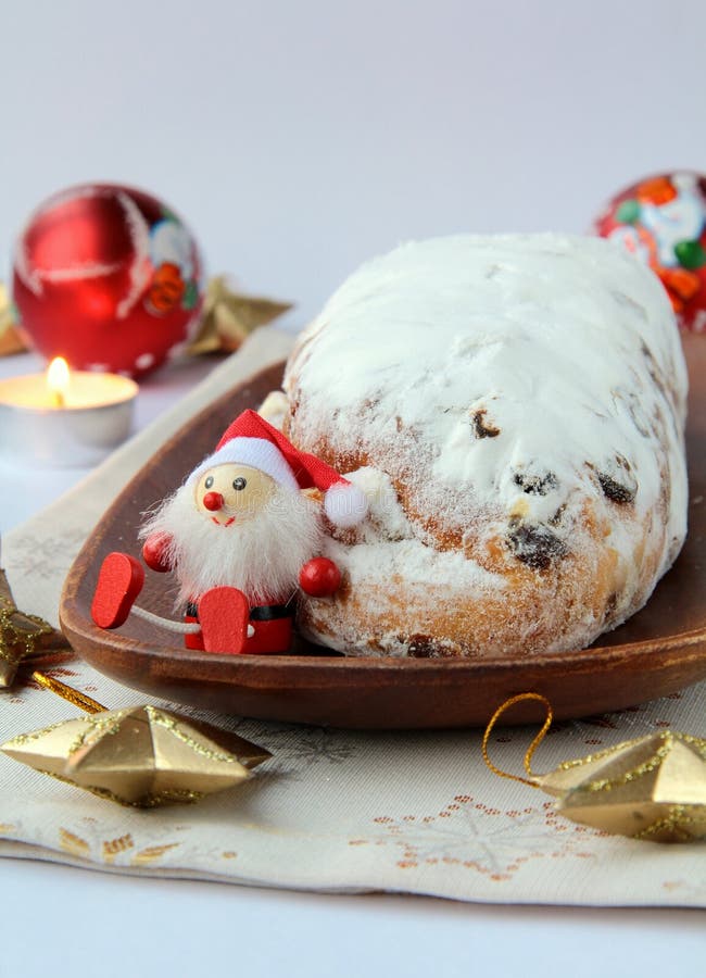 Fruitcake for Christmas stock photo. Image of decoration - 17236070