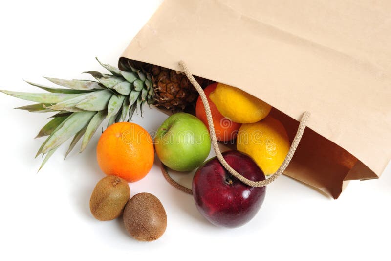 Fruits in bag