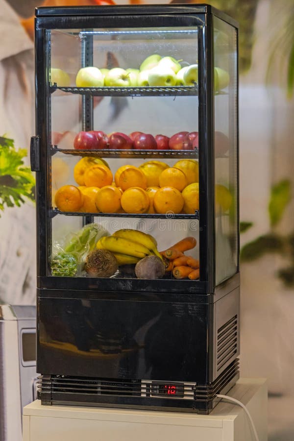 Fruits in Fridge stock photo. Image of smoothie, transparent 262738346