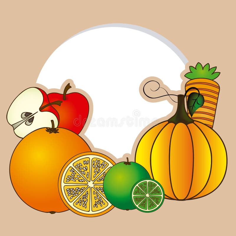 Fruits royalty free illustration