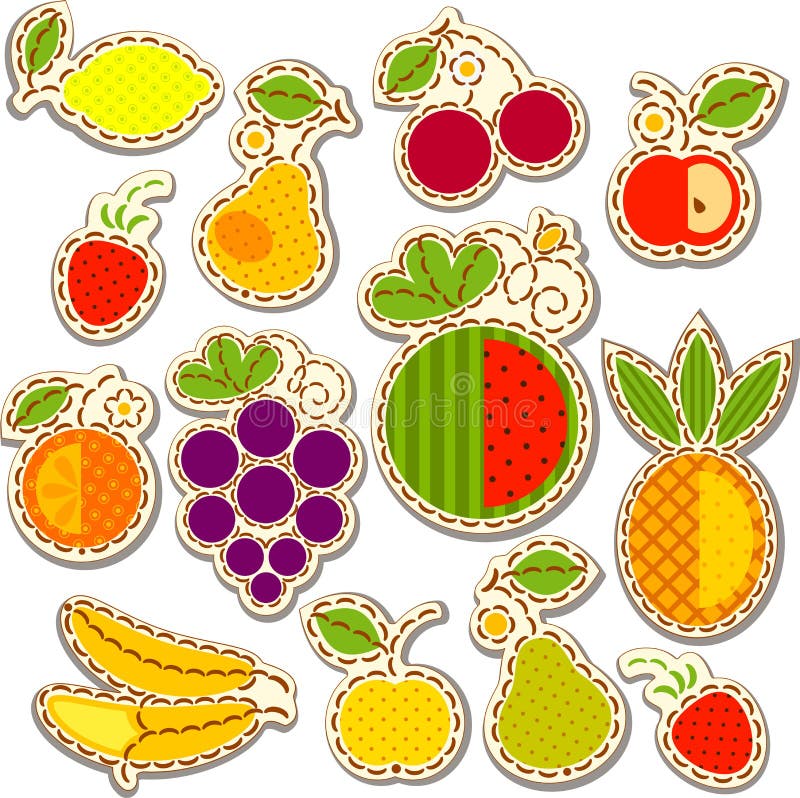 Fruits set