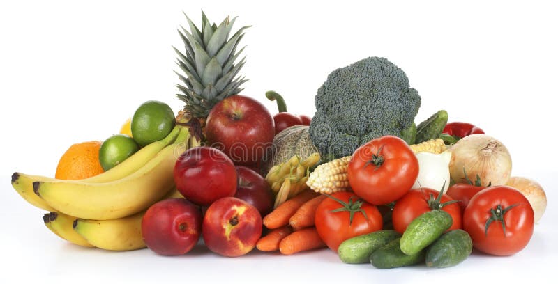 Fruits and vegetables