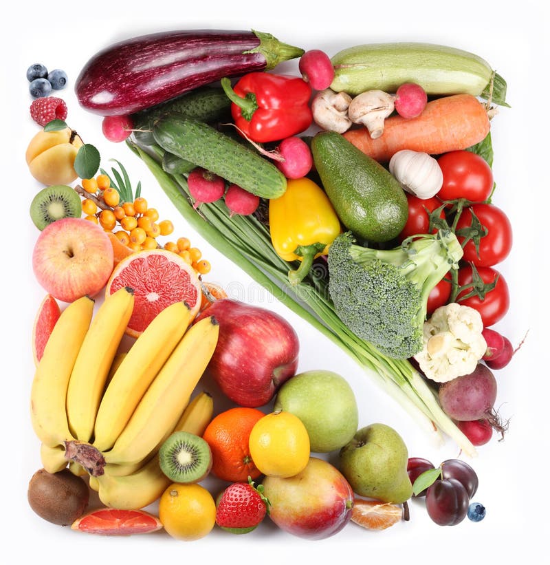Fruits and vegetables royalty free stock photos Fruits and vegetables royalty free stock photos