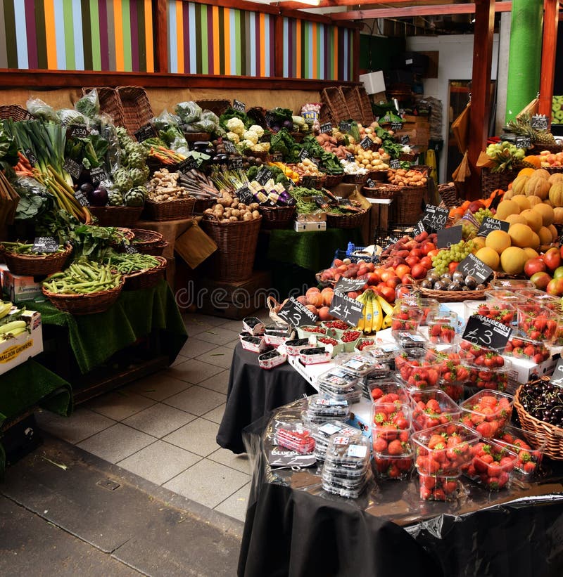 Fruits and Vegetables Market Editorial Photo Image of allyoucaneat