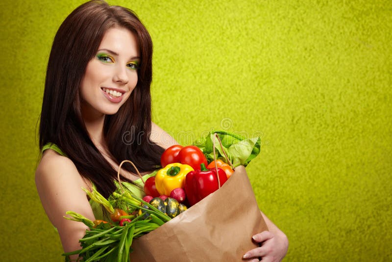 Fruits and vegetables shopping