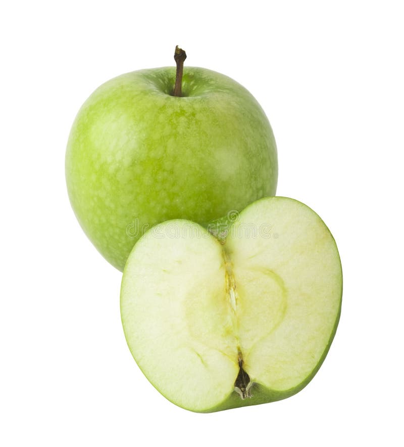 Fruits verts de pomme photo stock. Image du délicieux 46135780