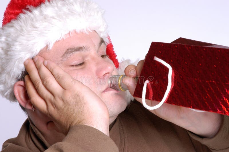 Download Frustrazione di natale immagine stock. Immagine di claus - 204559