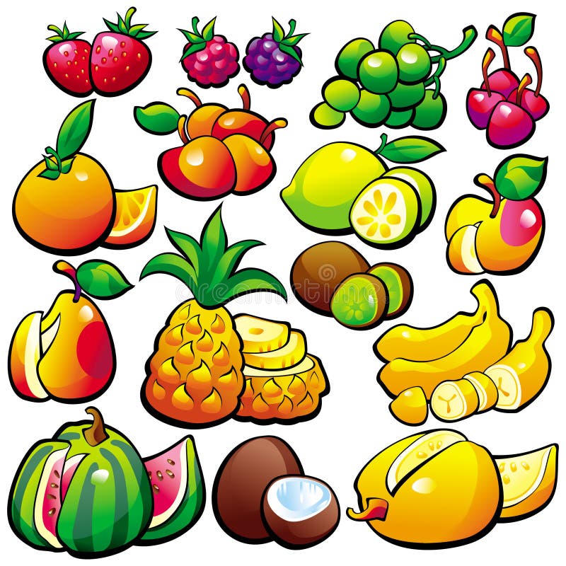 Fruta ilustración del vector Fruta ilustración del vector