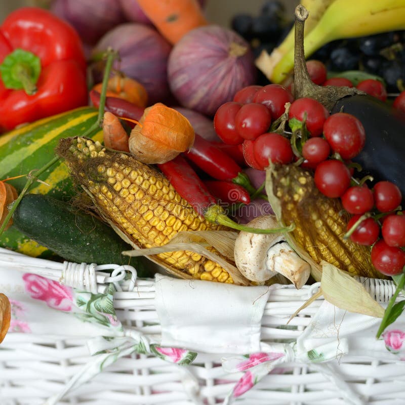 Frutas e verdura frescas imagens de stock Frutas e verdura frescas imagens de stock