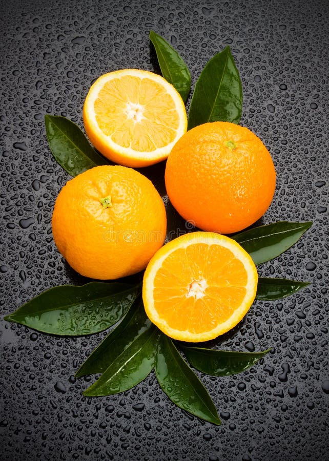Frutta arancione fresca fotografia stock Frutta arancione fresca fotografia stock