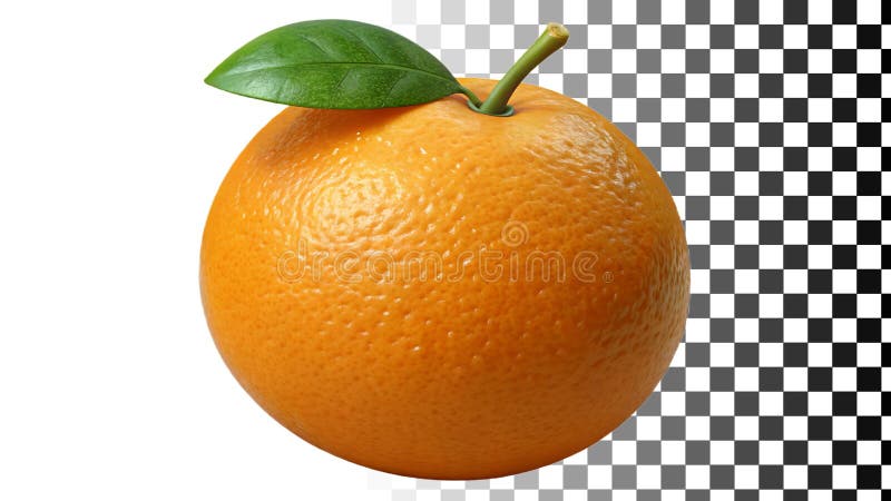 Frutta arancione tutta fresca agrumi agrumi salubri vitamina C Png vibrante immagine trasparente Generative AI illustrazione vettoriale