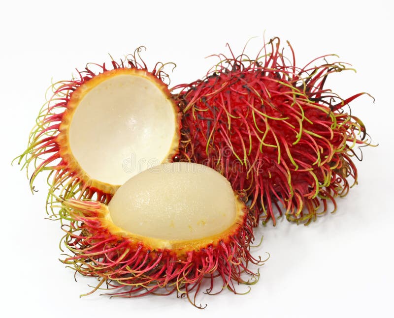 Frutti di rambutan fotografia stock