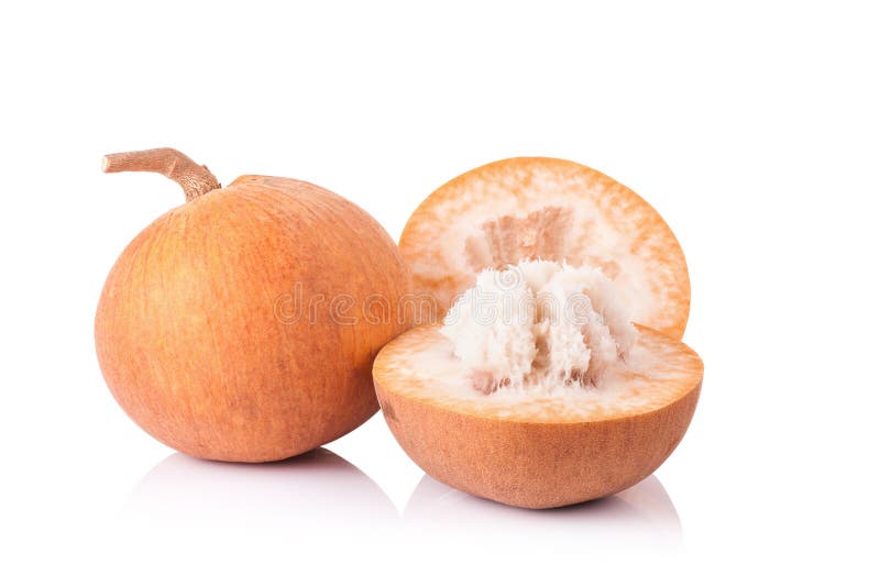 Download Frutta Di Santol Isolata Su Fondo Bianco Fotografia Stock - Immagine di dimezzi, colore: 56883132