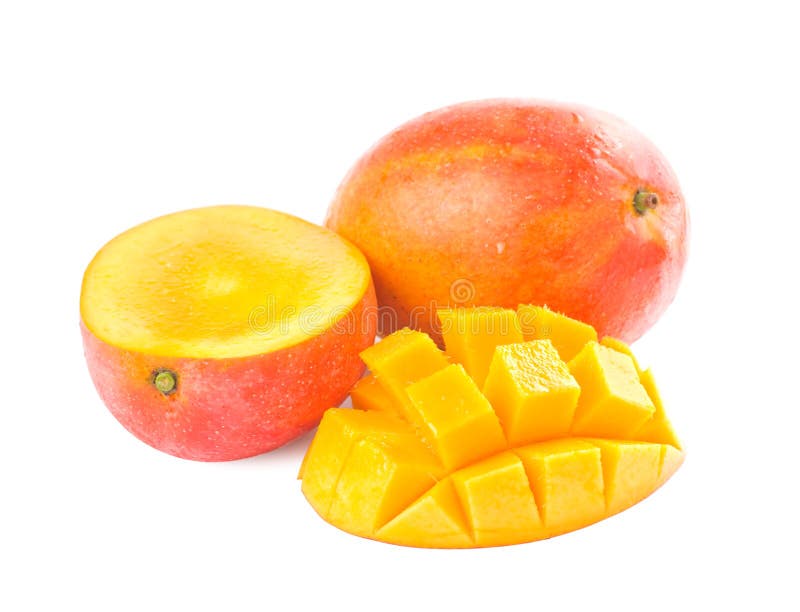 Frutta e fetta squisite fresche del mango