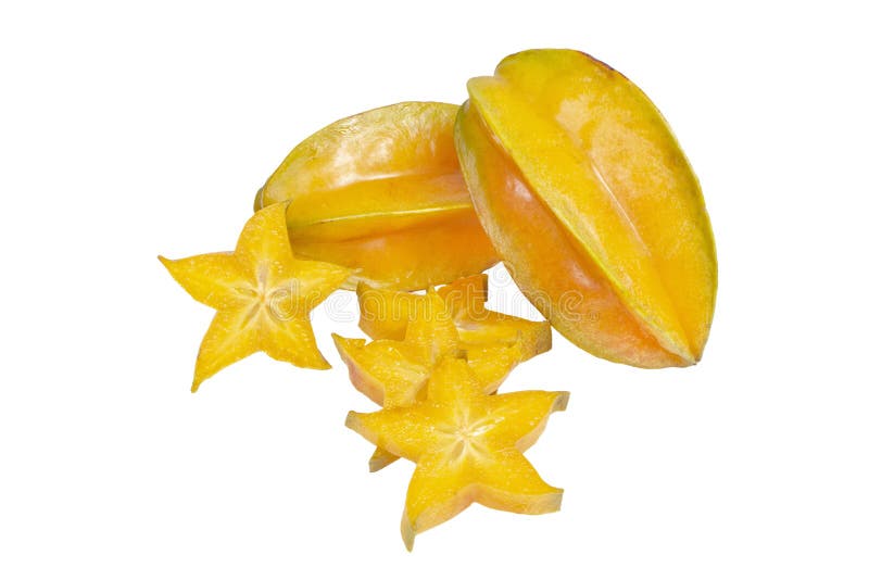 Frutti Di Carambola E Di Star fotografie stock Frutti Di Carambola E Di Star fotografie stock