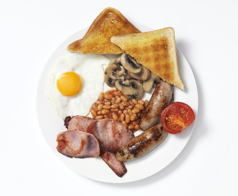 Fry-up royalty free stock image