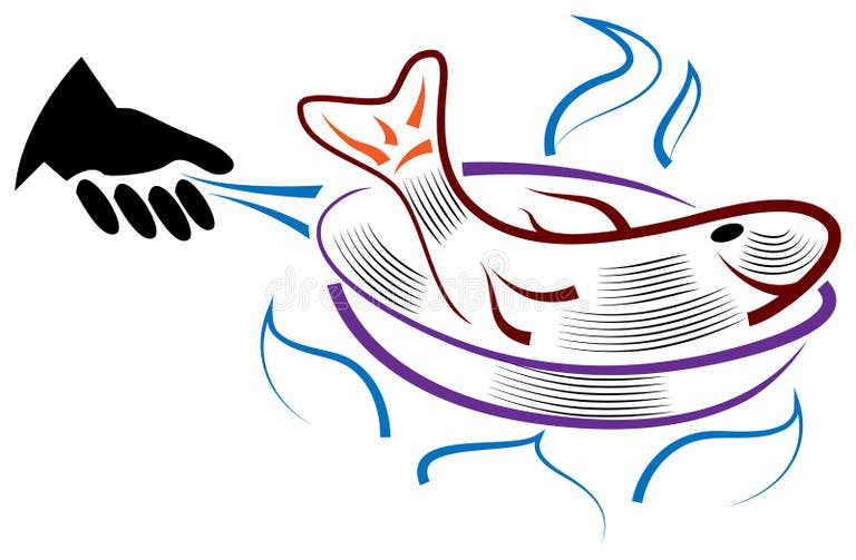 Fried Fish Clip Art Stock Illustrations 217 Fried Fish Clip Art Stock