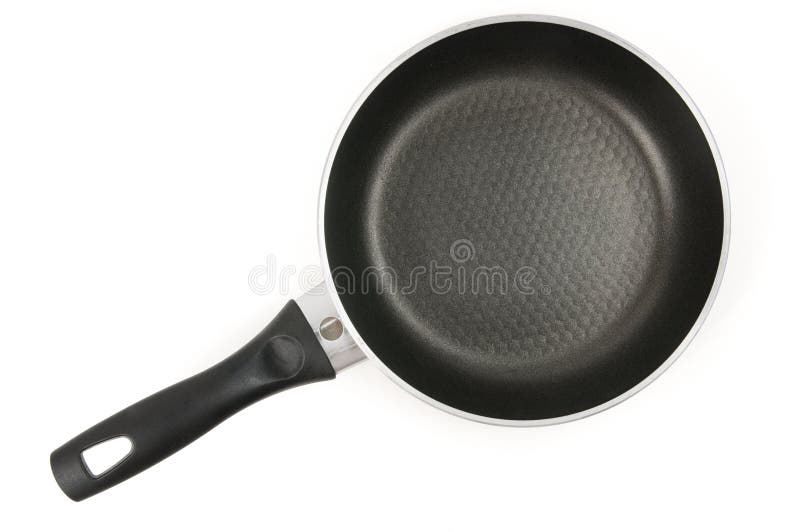Frying pan isolated on white. Frying pan stock images, royalty-free photos and pictures