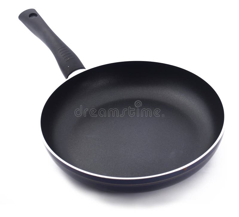 Isolated frying pan on a white background. Frying pan stock images, royalty-free photos and pictures