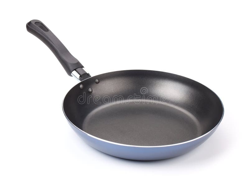 Frying pan stock photo. Image of handle, metal, black 21727742