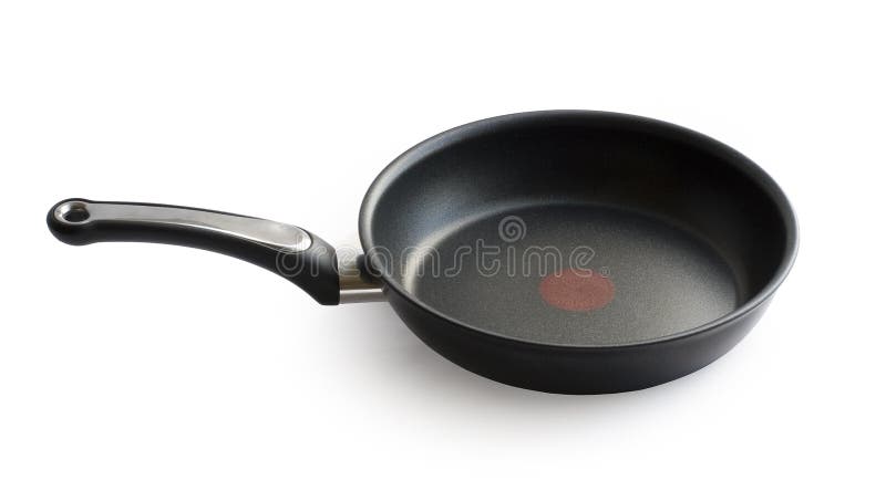 Frying pan on white background. Frying pan stock images, royalty-free photos and pictures
