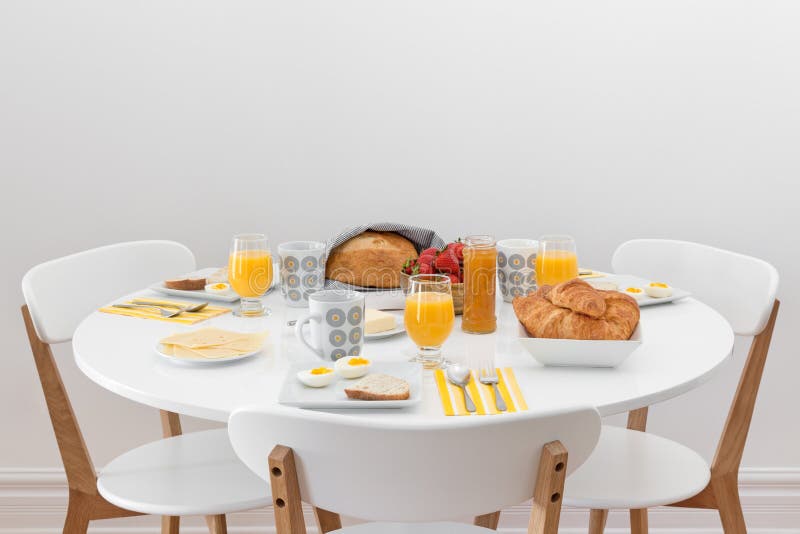 Frühstück für drei lizenzfreie stockfotos Frühstück für drei lizenzfreie stockfotos