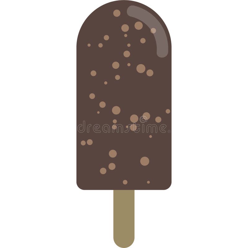 Fudge Popsicle wektoru ilustracja royalty ilustracja Fudge Popsicle wektoru ilustracja royalty ilustracja