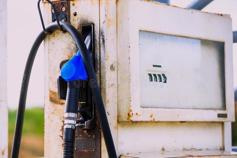 Fuel Dispenser is a Machine at a Filling Station Stock Image Image of