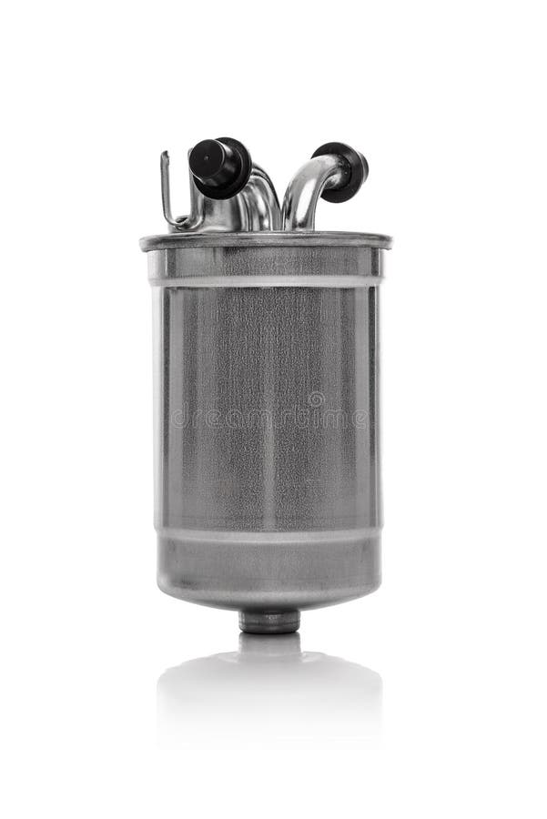 Fuel filter diesel car isolated.