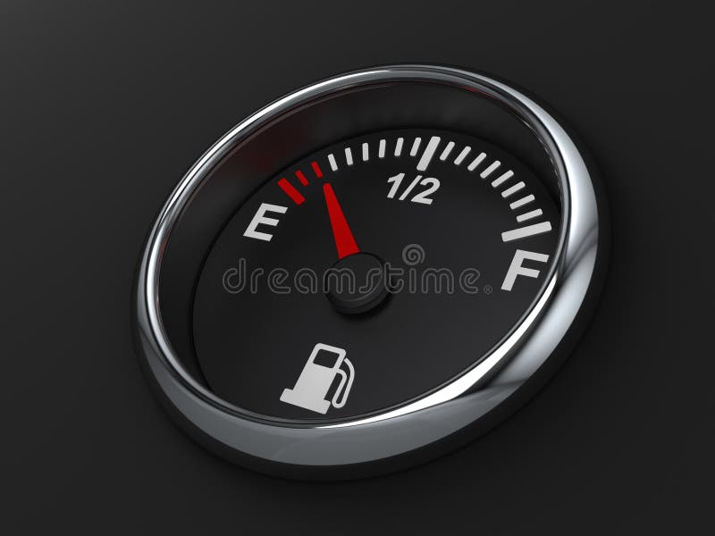 Fuel gauge vector illustration