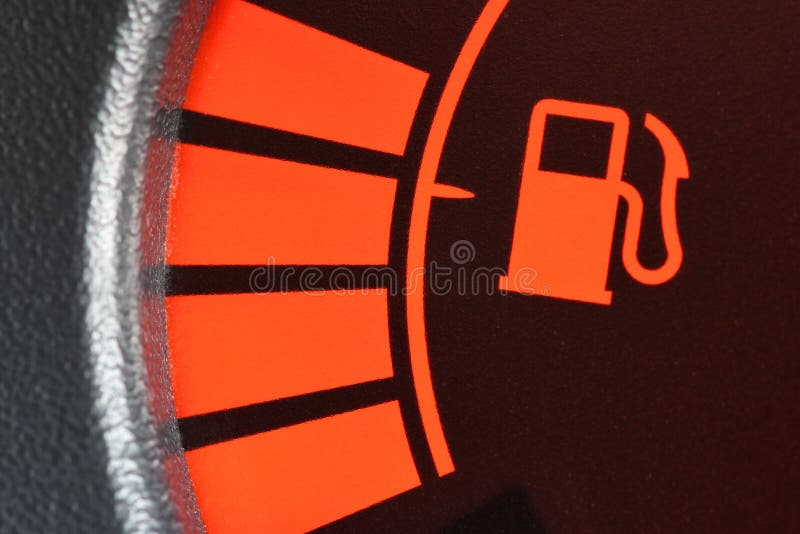 Fuel gauge stock image. Image of dash, motorist, analogue 98160287