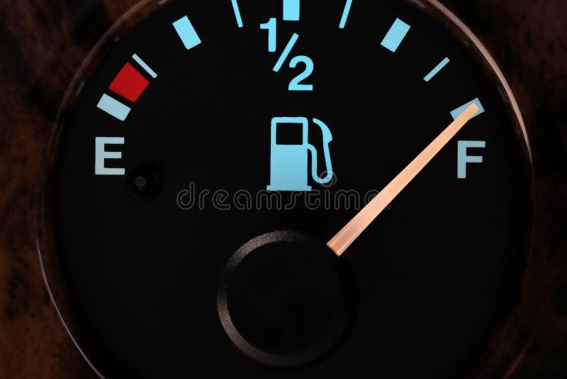 Fuel gauge stock image. Image of consumption, analogous 246601787