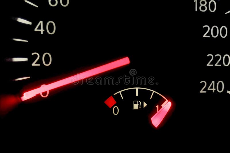 Fuel Gauge, Full Tank, Car Fuel Display Stock Photo Image of gasoline