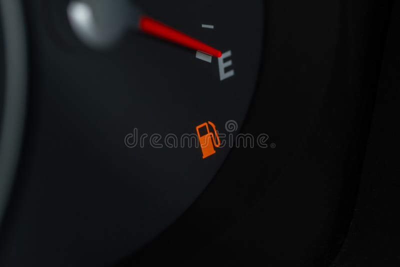 Fuel Indicator Position Empty Stock Photo Image of board, indicator