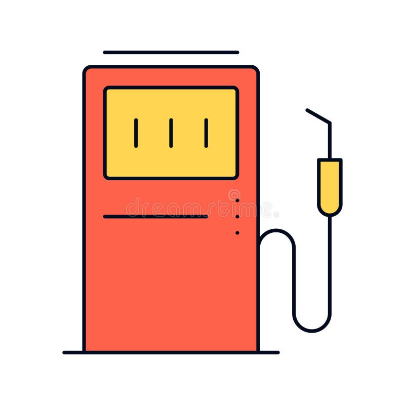 Fuel, Pump, Oil Pump, Petrol Pump Icon Stock Vector Illustration of