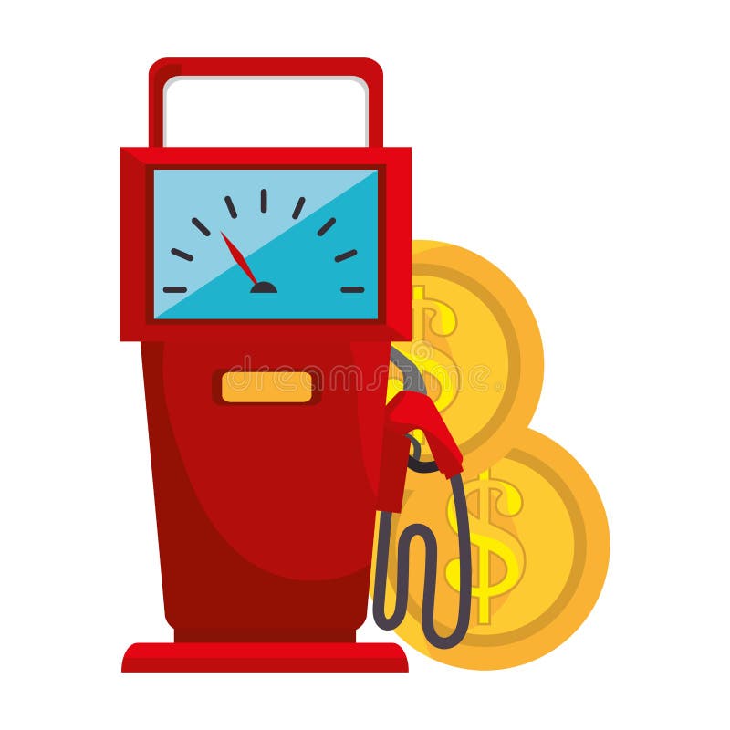 Fuel station service icon stock illustration. Illustration of petroleum