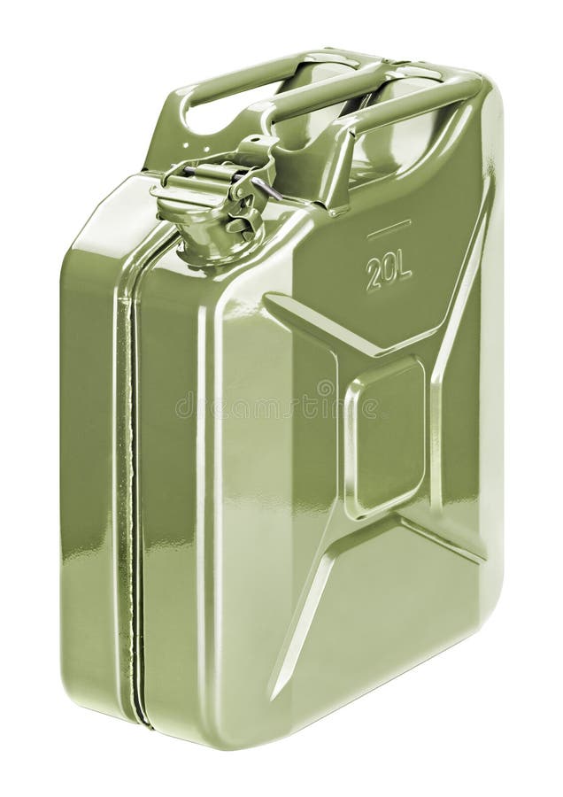 Fuel Storage Can (jerry Can) Stock Photo Image of seam, painted 37621020