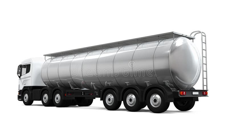 Fuel Tanker Truck stock illustration. Illustration of delivery - 44213178