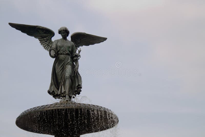 Fuente de Bethesda en Central Park imágenes de archivo libres de regalías Fuente de Bethesda en Central Park imágenes de archivo libres de regalías