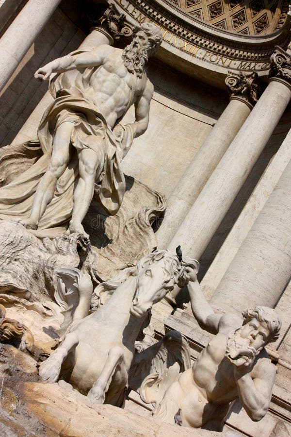 Fuente del Trevi, Roma, Italia imagen de archivo Fuente del Trevi, Roma, Italia imagen de archivo