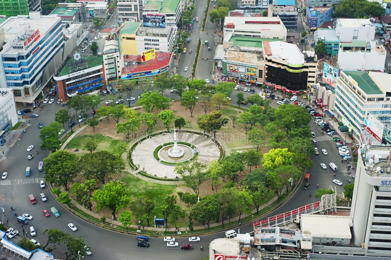 Fuente Osmena Circle editorial photo. Image of osmena 25951951